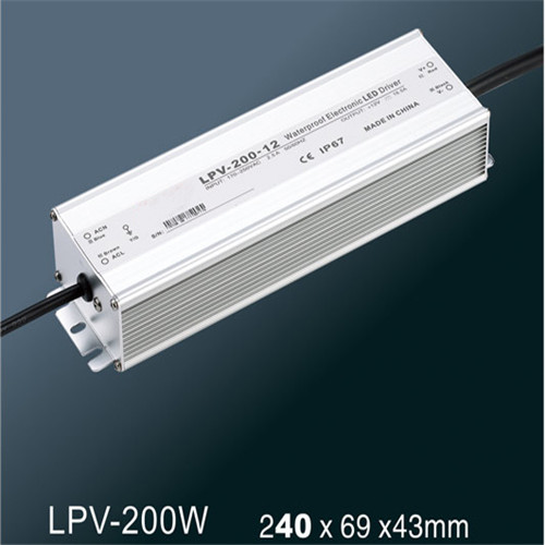 Sieno LPV-200W LED constant voltage waterproof switching power supply