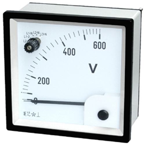 Sieno 96 Moving Iron Voltmeter With Change Over Switch For AC Voltmeter