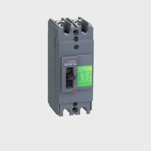 Sieno china-EZC-100A-2P small size moulded case circuit breaker